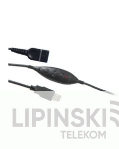 ADDCOM USB Cord - QD to USP with DSP